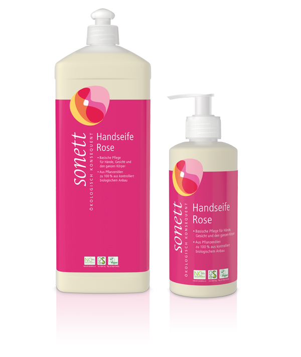 Bio Handseife Rose Sonett