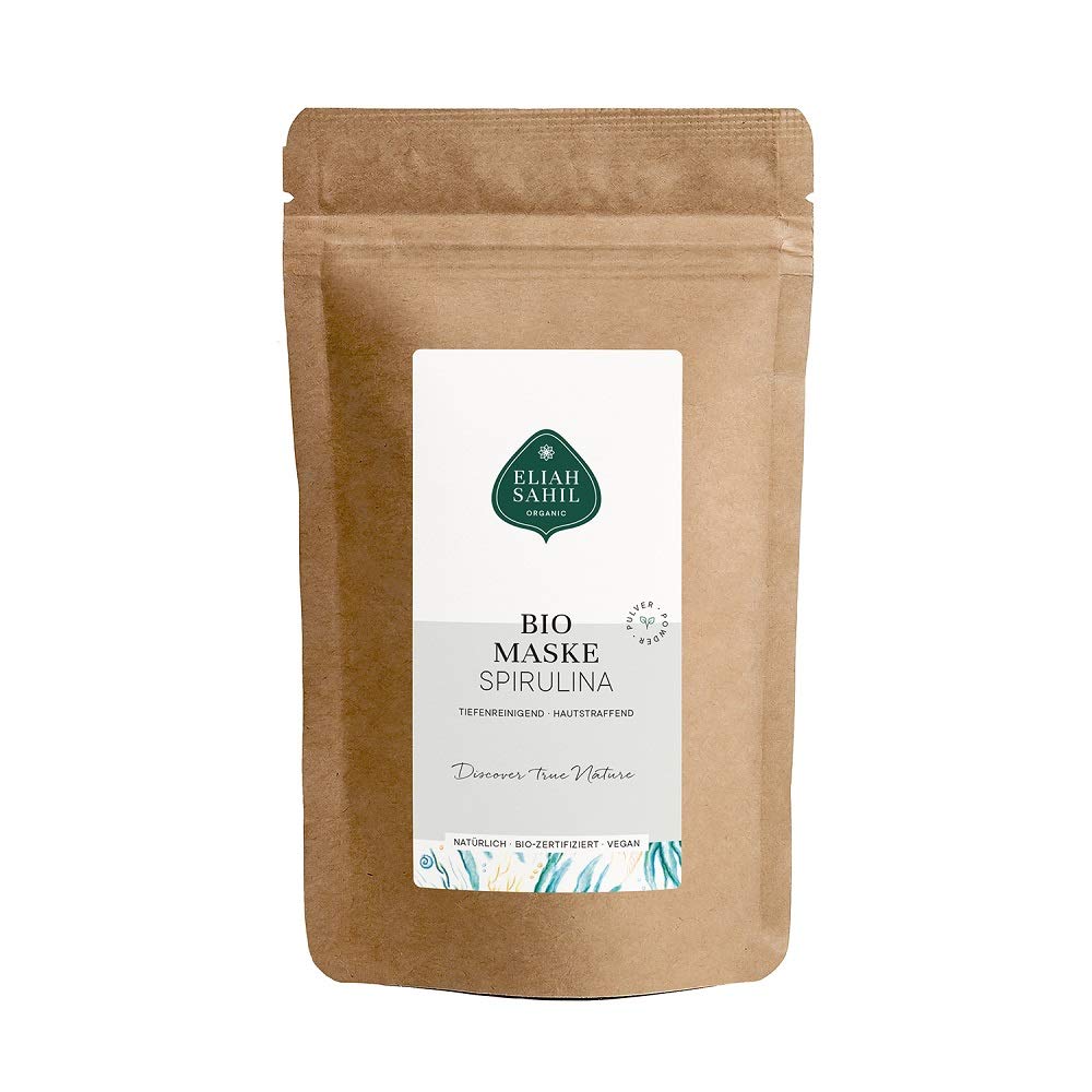 ORGANIC FACE MASK SPIRULINA REFILL BAG - Eliah Sahil Organic Care